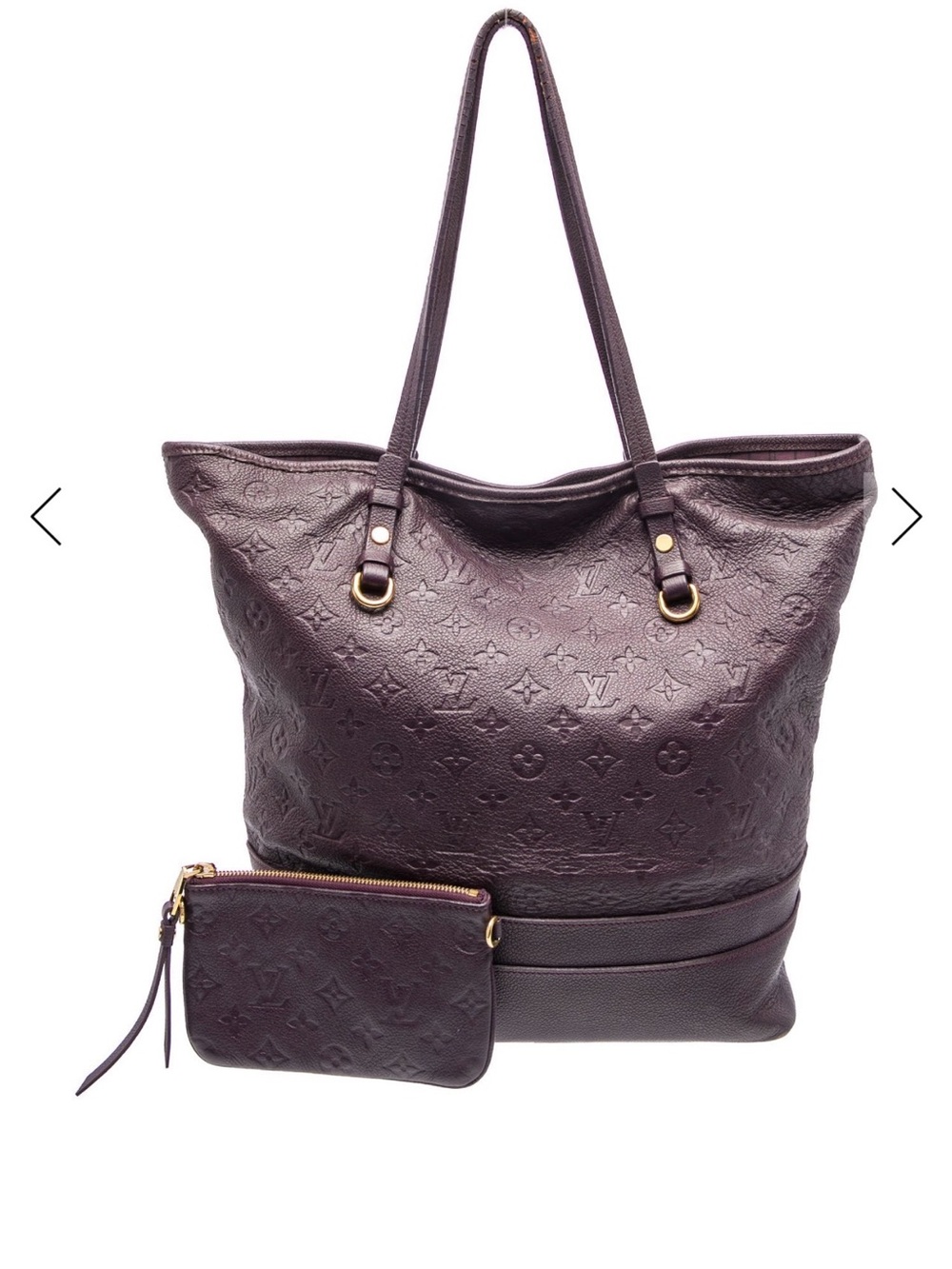 Authentic Louis Vuitton Monogram Empreinte Citadine GM tote bag OPEN TO OFFERS